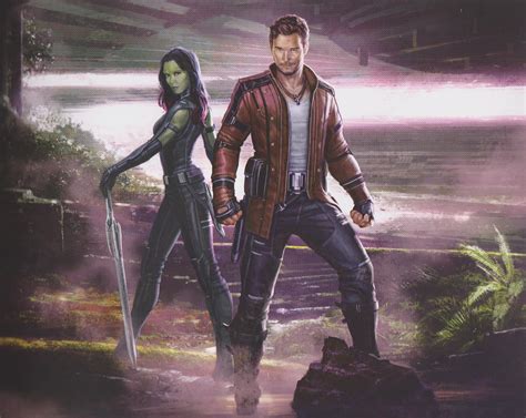 gamora and starlord